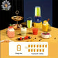 Portable Blender 400ml USB Rechargeable Personal Juicer Cup 6 Blade with 2 Travel Cups