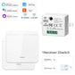 Smart Wireless Wall Switch RF433 Wifi 1-3 Gang Wiring-Free Remote Control Works with Alexa