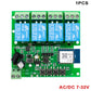 Smart Wifi Relay Switch 4 Channel RF433 Remote Control Module Works with Alexa Google