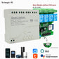 Smart Wifi Relay Switch 4 Channel RF433 Remote Control Module Works with Alexa Google