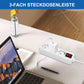 Extension Lead Power Strip 2-4 Way Multi Socket with ON/OFF Switch 1.8-2m Cable Surge Protected