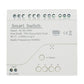 Smart Wifi Relay Switch 4 Channel RF433 Remote Control Module Works with Alexa Google