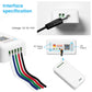 Smart LED Strip Controller Wifi RGB RGBW RGBCCT Dimmer DC5V-24V Works with Alexa Google