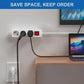 Extension Lead Power Strip 2-4 Way Multi Socket with ON/OFF Switch 1.8-2m Cable Surge Protected