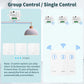Smart Wireless Wall Switch RF433 Wifi 1-3 Gang Wiring-Free Remote Control Works with Alexa