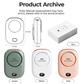 Bladeless Hanging Neck Fan – Portable USB Rechargeable Personal Cooling Fan | 1800mAh, Sports & Travel