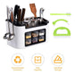 Kitchen Countertop Organiser Rack – Multi-Compartment Spice & Condiment Storage Box | Knife Holder & Utensil Shelf