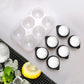 Silicone Ice Ball Maker – Large Sphere Ice Cube Tray with Lid | Round Ice Moulds for Whisky & Cocktails