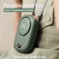 Bladeless Hanging Neck Fan – Portable USB Rechargeable Personal Cooling Fan | 1800mAh, Sports & Travel