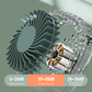 Bladeless Hanging Neck Fan – Portable USB Rechargeable Personal Cooling Fan | 1800mAh, Sports & Travel